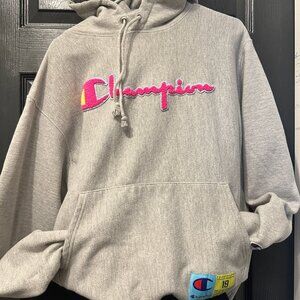 2 Pack! Champion Reverse Weave Pullover Hoodie Size L